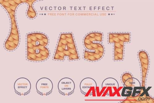 Bast - Editable Text Effect