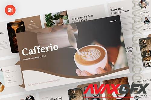 Caferio - Cafe Powerpoint, Keynote and Google Slides Template