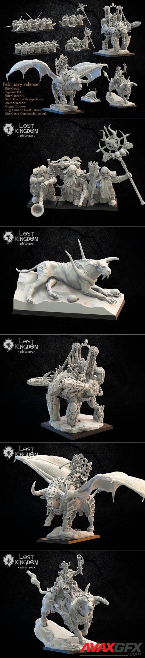 Lost Kingdom Miniatures February 2021 – 3D Printable STL