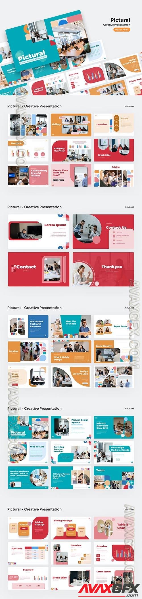 Pictural - Creative PowerPoint Presentation YG8NA7V