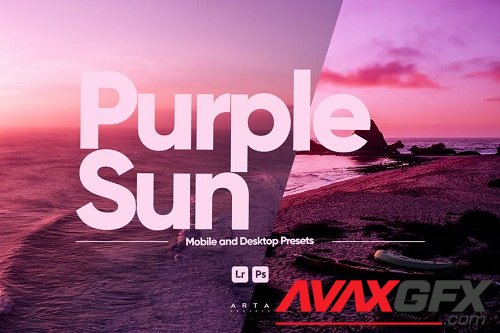 ARTA - Purple Sun Presets for Lightroom