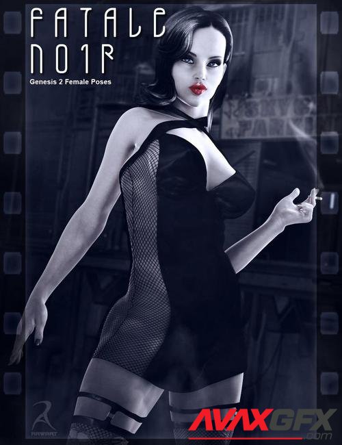 Fatale Noir - Poses for Genesis 2 Female(s)