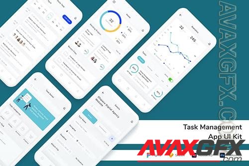 Task Management App UI Kit BKJKPGA