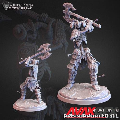 Frost giant skeleton – 3D Printable STL