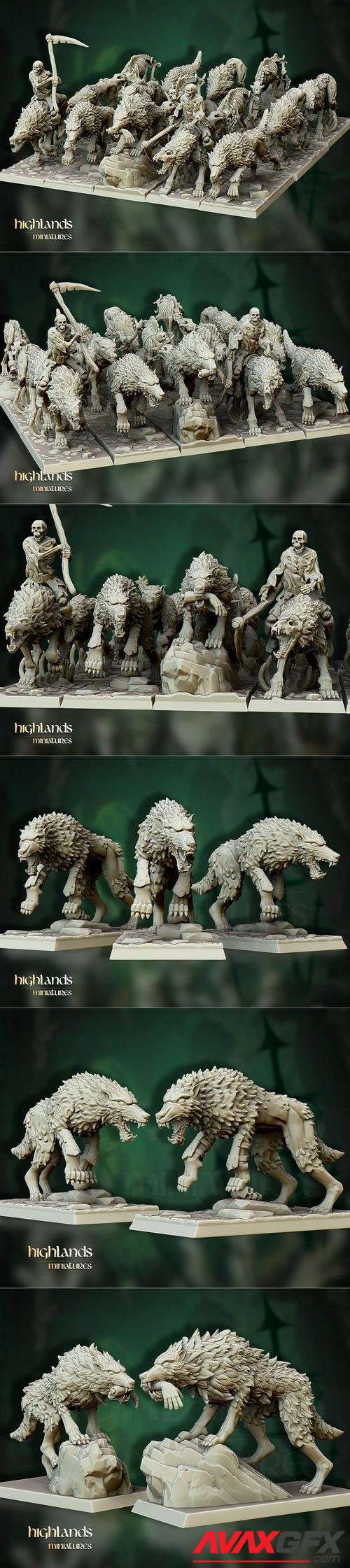 Highlands Miniatures February 2021 – 3D Printable STL