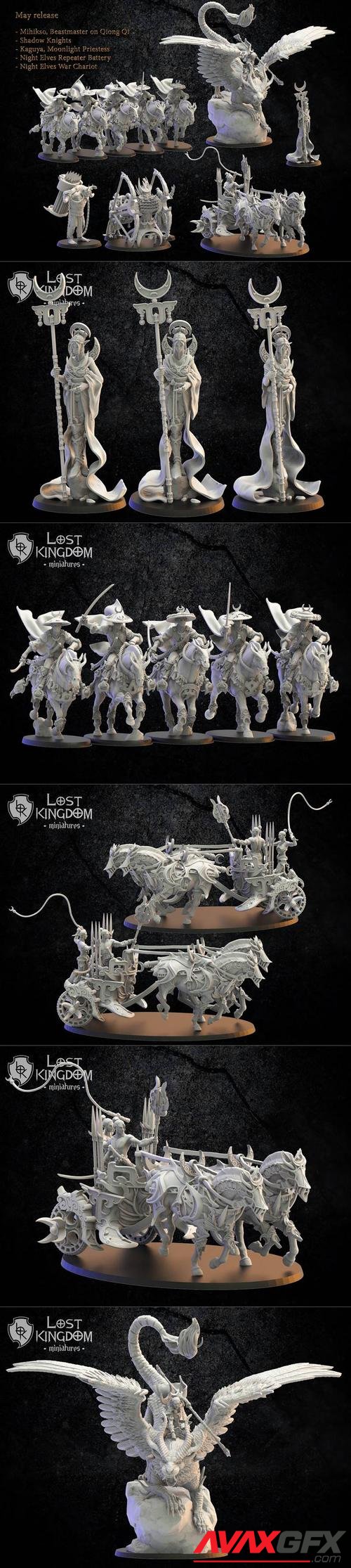Lost Kingdom Miniatures May 2021 – 3D Printable STL