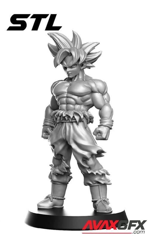 Goku Ultra Instinct Dragon Ball – 3D Printable STL