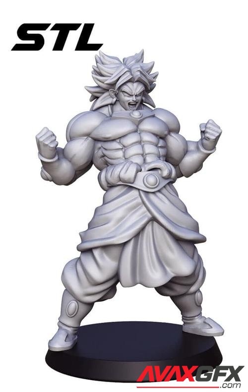 Brolly SSJ Dragon Ball – 3D Printable STL