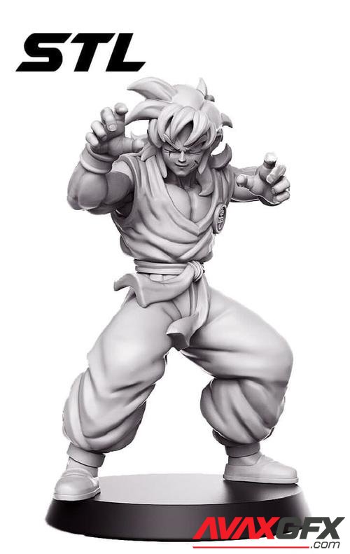 Yamcha Dragon Ball – 3D Printable STL