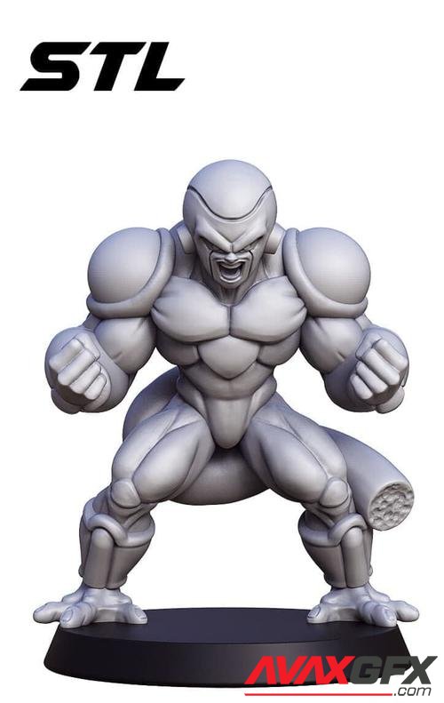 Freeza Final Form Dragon Ball – 3D Printable STL