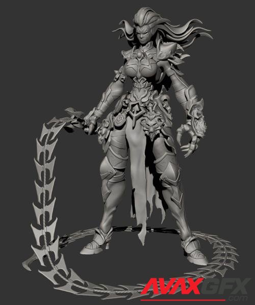 Darksiders Fury – 3D Printable STL