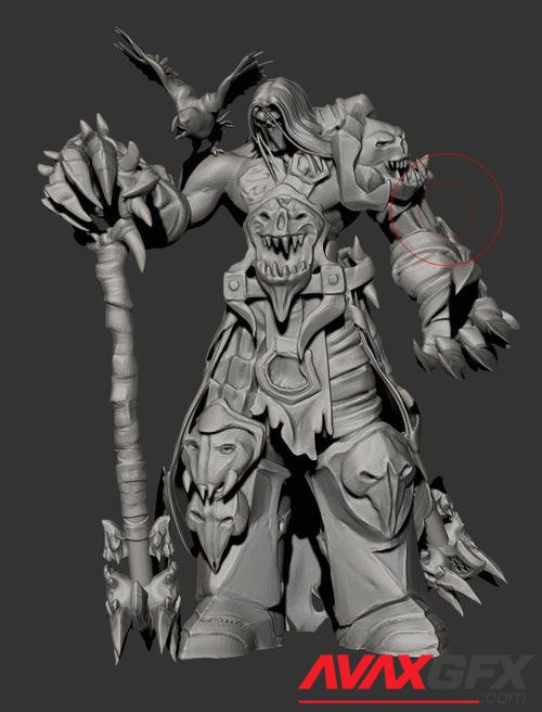 Darksiders Death – 3D Printable STL