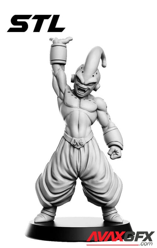 Kid Buu Dragon Ball – 3D Printable STL