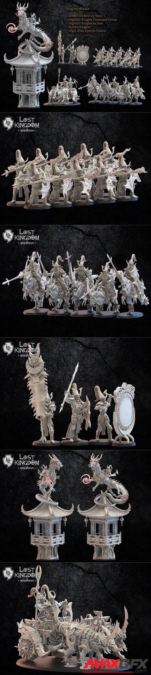 Lost Kingdom Miniatures August 2021 – 3D Printable STL