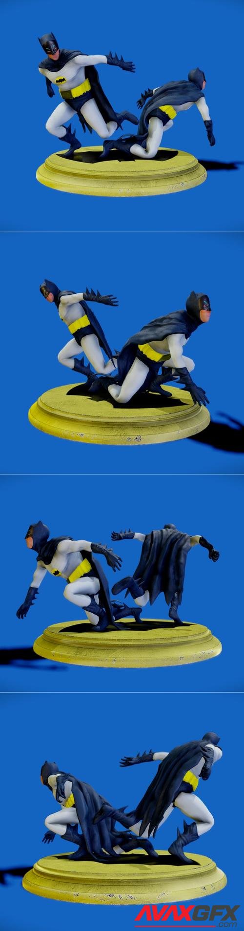 Batwest (Adam West's Batman 1966) – 3D Printable STL