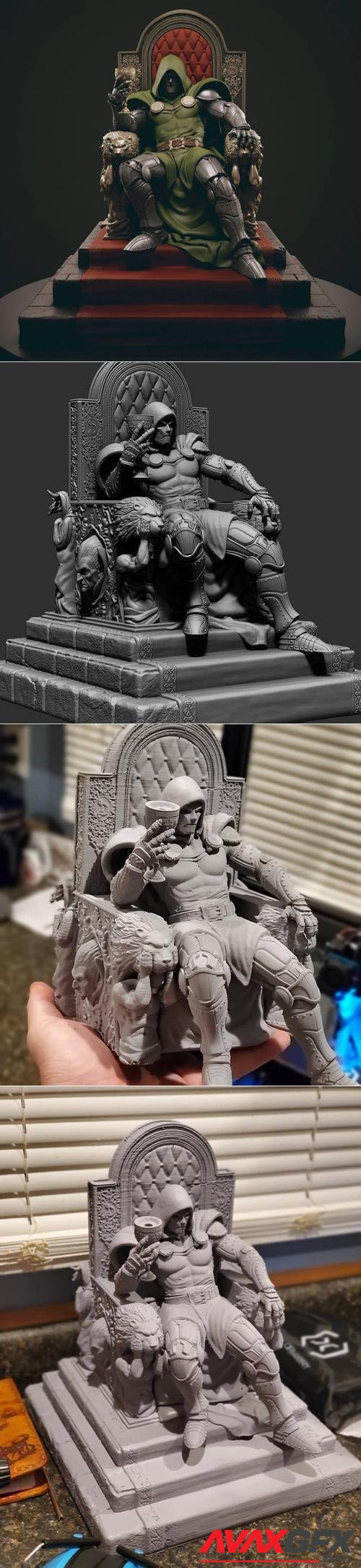 Dr Doom From Marvel – 3D Printable STL