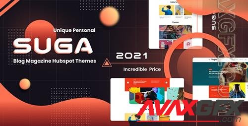 Suga - Blog and Magazine Hubspot Theme 32023435