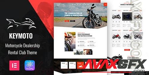 Keymoto - Motorcycle Rental WordPress Theme 34110981