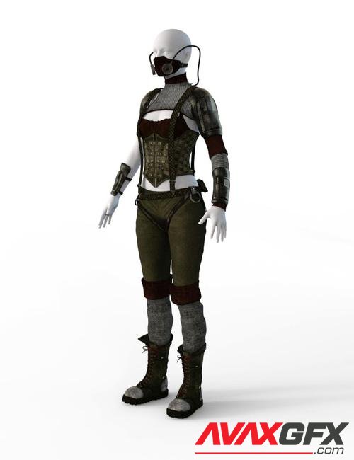 Last Light Outfit for Genesis 2 Female(s)