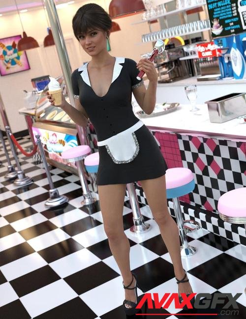 FG Ice Cream Parlor Poses