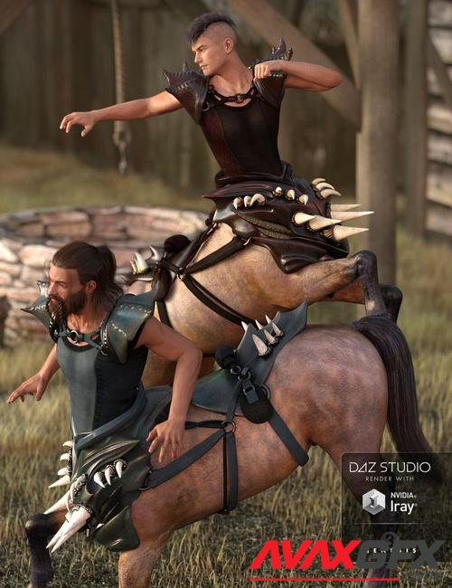 Kentauros Centaur Outfit Textures