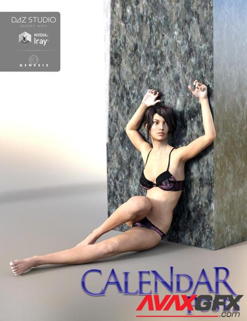 Calendar Poses for Victoria 7
