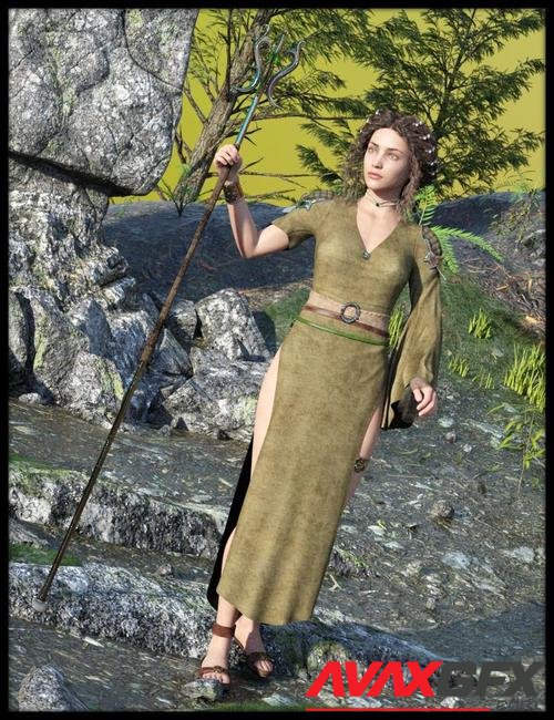 dForce Cirth Outfit for Genesis 8 Female(s)