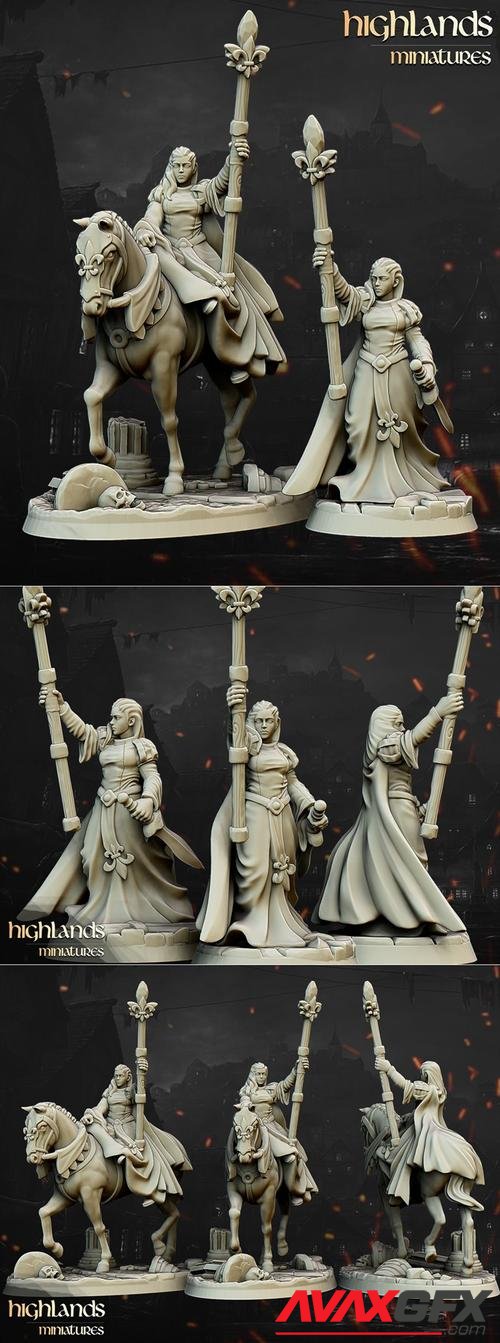 Damsel of the Lady – 3D Printable STL