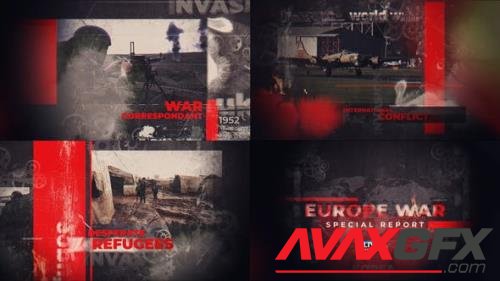 Videohive - Grunge War Intro - 36822003