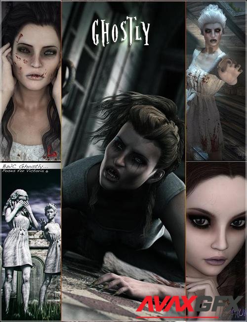 La Llorona - Ghostly HD Characters, Outfit and Poses Bundle