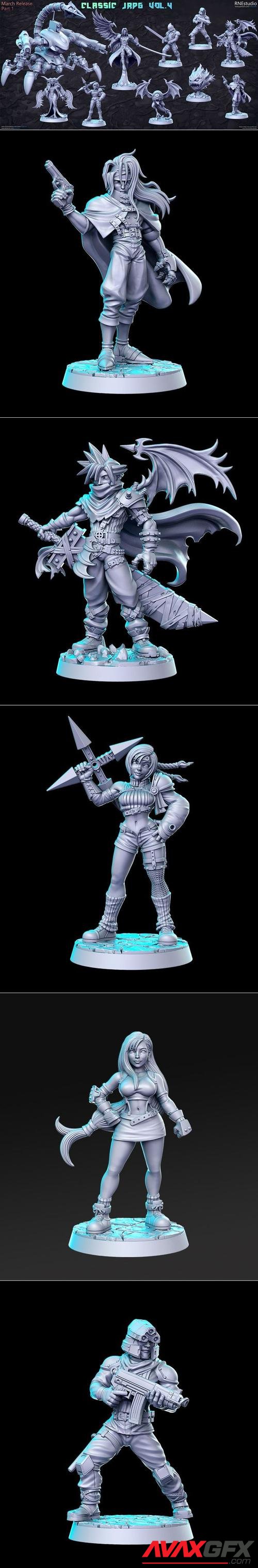 Classic RPG vol 4 March 2022 – 3D Printable STL