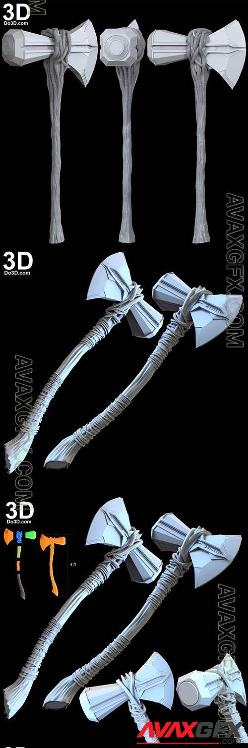 Thor Stormbreaker Axe 3D Printable STLable