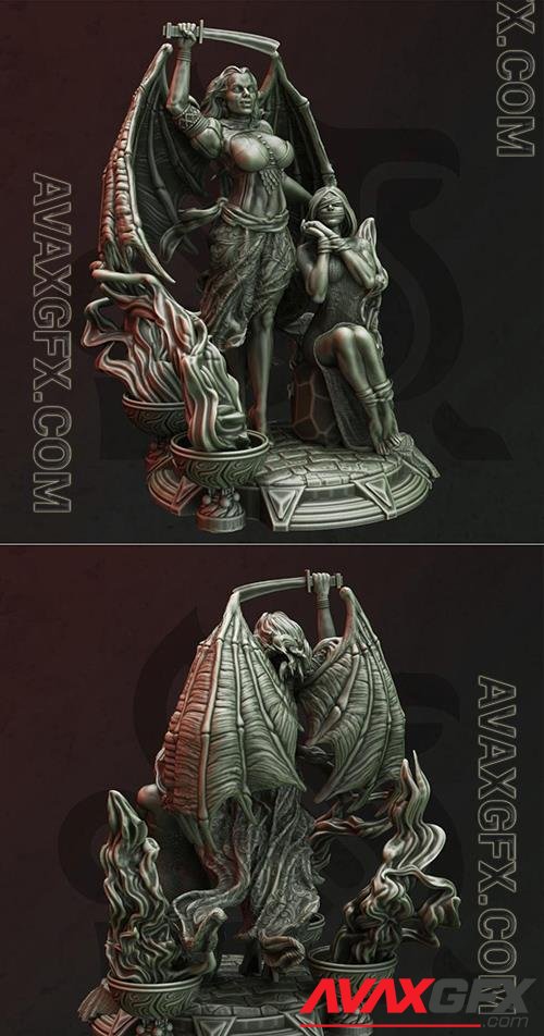 Vampire Seductress - Erys 3D Printable STLable