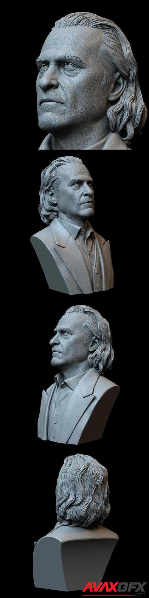 Joaquin Phoenix como Joker – 3D Printable STL