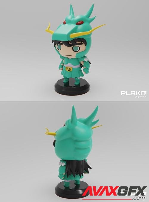 PlaKit - Dragon – 3D Printable STL