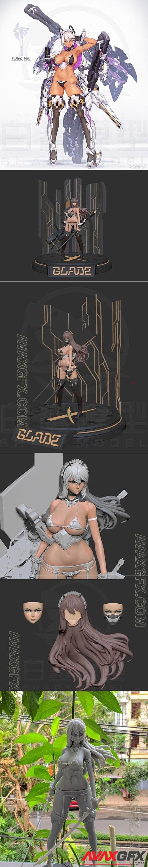 Blade - Javelin 3D Printable STLable