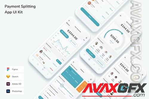 Payment Splitting App UI Kit