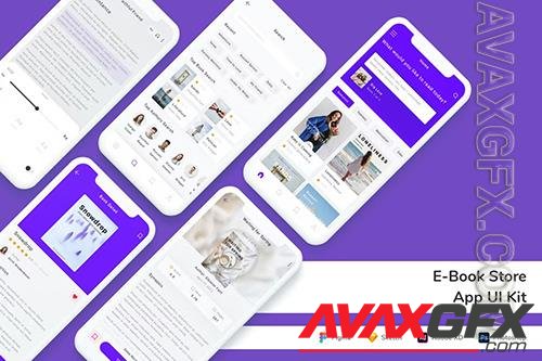 E-Book Store App UI Kit