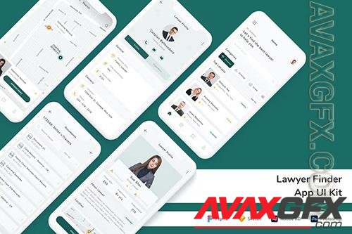 Lawyer Finder App UI Kit