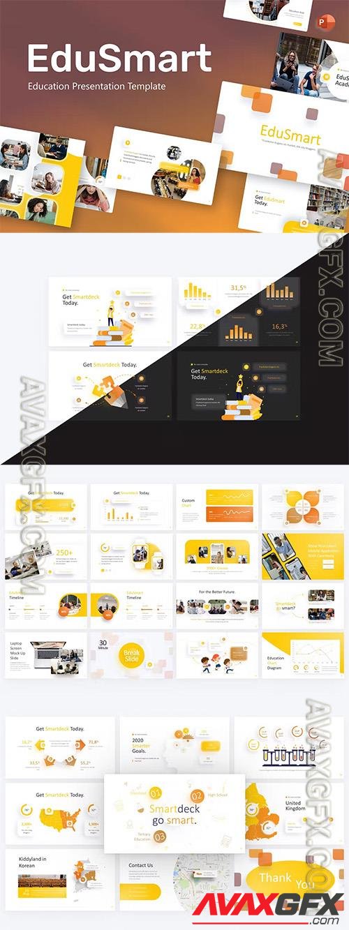 Edusmart Education PowerPoint Template