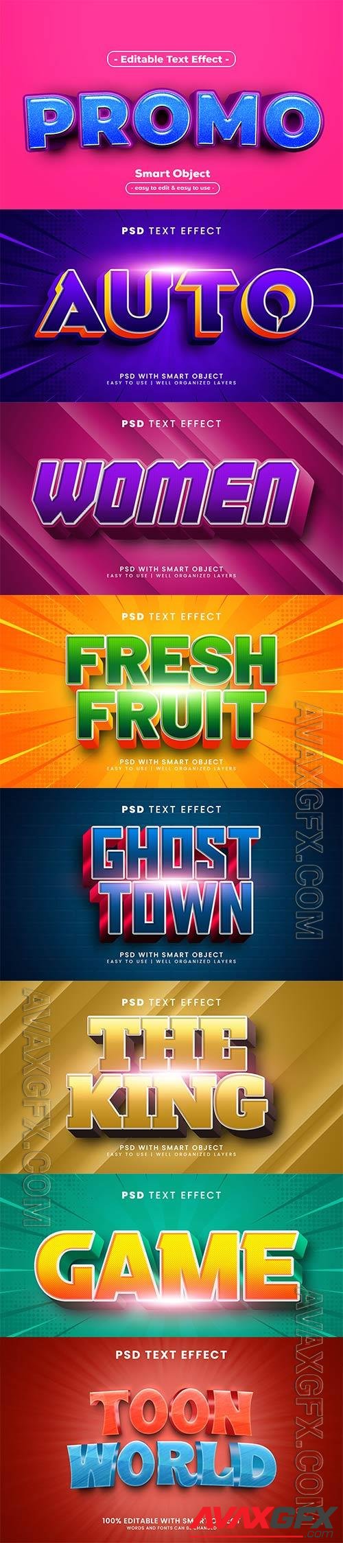 Psd text effect set vol 447