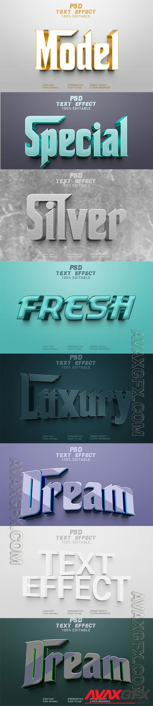 Psd text effect set vol 439