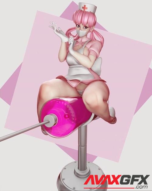 Rushzilla - Nurse Joy – 3D Printable STL