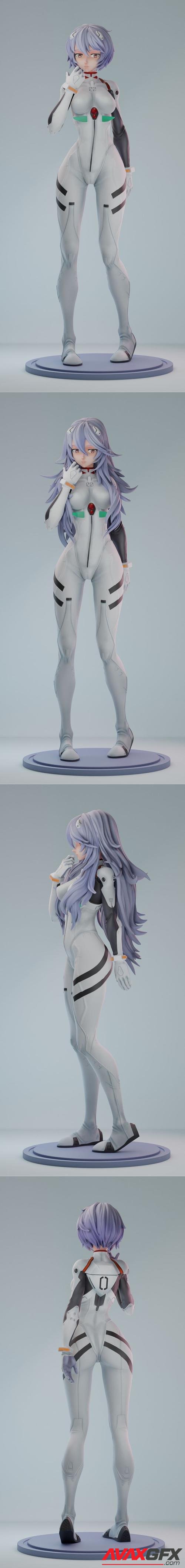 Ayanami Rei – 3D Printable STL