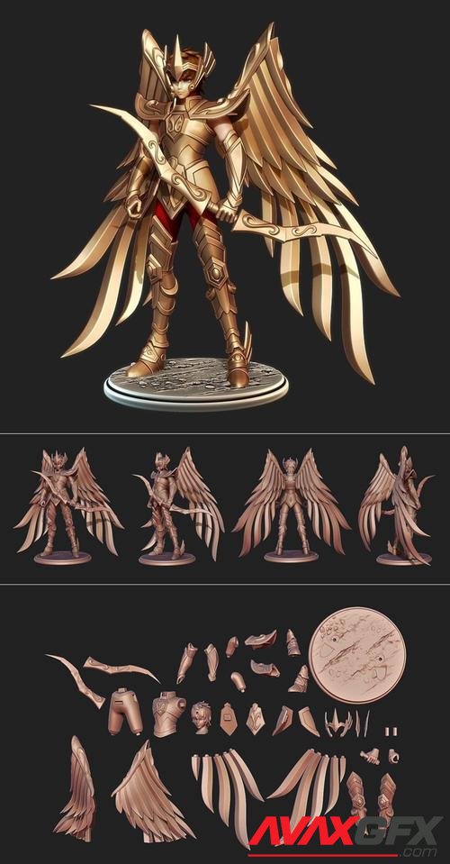 Saint Seiya Aiolos Sagittarius – 3D Printable STL