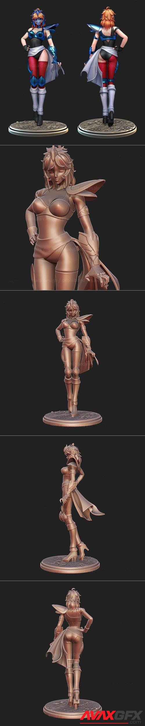 Damaia - Saint Seiya - Marin Eagle – 3D Printable STL