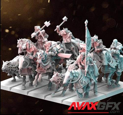 ﻿Noble Elf Blade Masters – 3D Printable STL