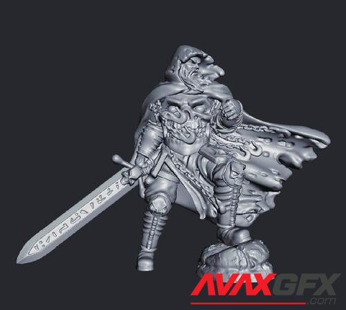 RPG Death Knight – 3D Printable STL