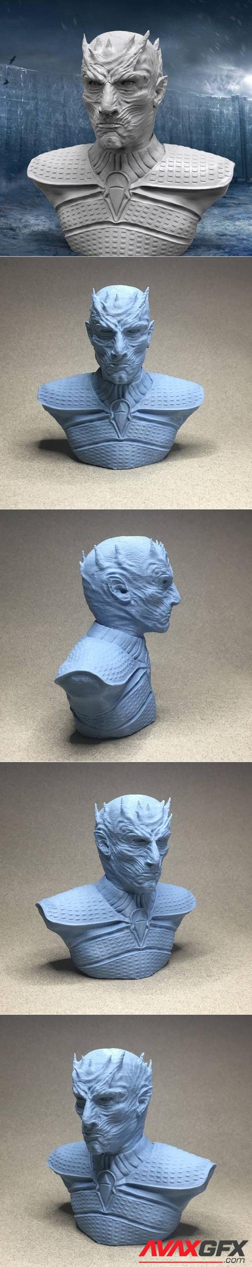 The Night King Bust Game of Thrones – 3D Printable STL