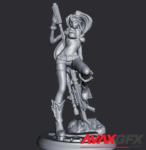 Gurren Lagann Yoko Littner – 3D Printable STL